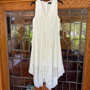 Boutique white sun dress.
